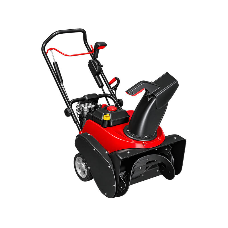 Walk-Behind Snow Blower – Red & Black