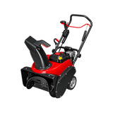 Walk-Behind Snow Blower – Red & Black