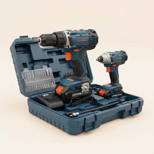 Cordless Drill Driver Kit Side